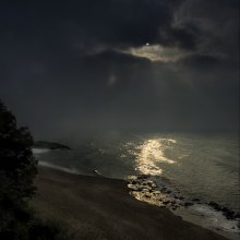Ночной пляж / Азовский летний берег