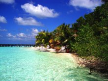 Мальдивы / Остров Адааран, Северный Атолл Мале, Отель Клаб Раннали. Индийский океан.