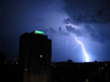 Небесное электричество / Гроза в Минске