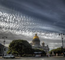 Петербург_03 / Исакиевский собор, два горизонтальных кадра