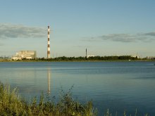 Мираж-86 / этому зданию когда-то следовало стать первой в беларуси АЭС.. после 1986 года аккуратно перепрофилировали в безобидную теплоэлектроцентраль..
