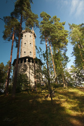 Обзорная башня / Обзорная башня Aulanko построена в 1906.
