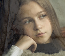 Autumn sadness / линии, пятна, настроение