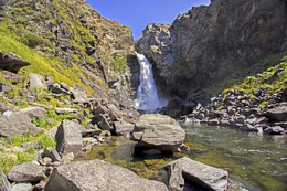 водопад Куркуре / Алтай. водопад Куркуре