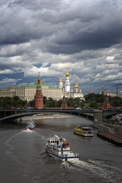 Москва / Москва, вид на Кремль
