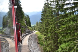 Горная железная дорога / Горная железная дорога на горе Schafberg, Austria