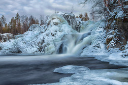 Шуонийоки / Водопад на реке Шуонийоки, близ норвежской границы, Мурманская область.