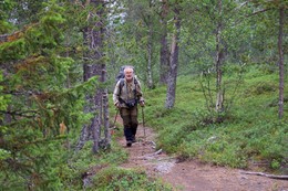 Дорогу осилит идущий / Кольский полуостров,Мурманская обл,Хибины. Поход. Руководитель группы.