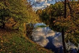 Спуск к облакам. / Сокольники.