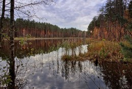 Осень на озере / Осень на озере