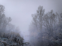 Утро туманное 5 / туман на реке