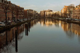 Тихое утро. / Амстердам, январь.