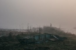 В тумане / Пено, Тверская область