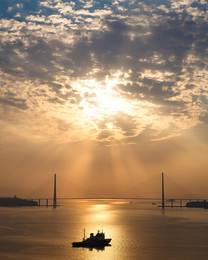 Золотое утро / Утро над проливом Босфор восточный
