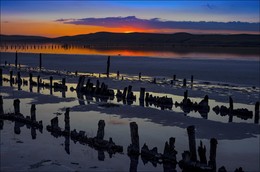 Кардиограмма жизни .... / Крым, озеро, закат