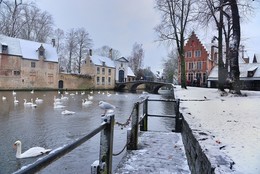 Winter in Bruges. / ***