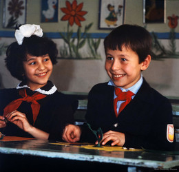 Квадратное настроение / Фотография сделана в 1983 году в Ташкенте. До сих пор нигде не выставлялась.
