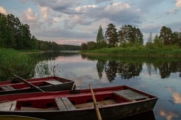 Утро на озере / Озеро Свято, Нижегородская область