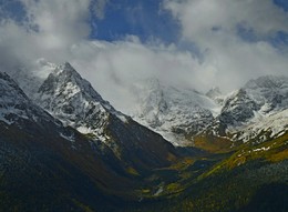 Домбайская осень..... / Приэльбрусье. Домбай. Октябрь