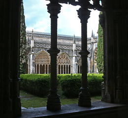 Монастырский дворик / В монастыре Баталья. Португалия.