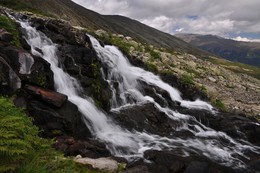 Водопад в Золотой Долине / Кузнецкий Алатау,Хакасия