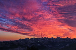 За день до бури на третий день января... / Иерусалим . Вид на Вифлеем.