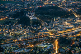 &nbsp; / Festungsblick vom Gaisberg