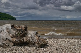 Старик и море. / Лет 10 назад снято на Молодецком кургане.