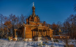 Храм Святителя Тихона Задонского. / Храм в парке Сокольники.