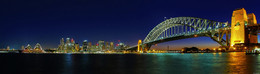 Ночной Сидней / Сидней прекрасен не только днём, но и ночью, когда зажигаются ночные огни