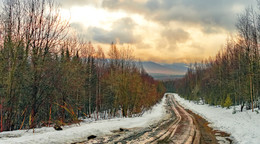 Дорога / Уральские горы