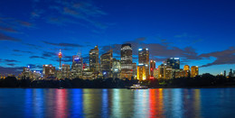 Огни большого города / Сидней прекрасен не только днём, но и ночью, когда зажигаются ночные огн