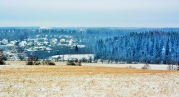 Малоснежный январь ... / Подмосковье ...