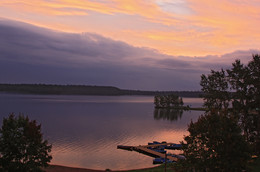Утро на Валдай озере / Валдай, Новгородская область.