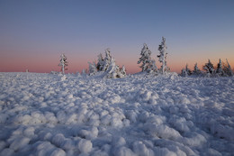 Снежные цветы Таганая / В горах Урала в этом году совсем мало снега, но от этого природа не стала менее красивой. Снег едва прикрывший тундру образовал прекрасную текстуру, добавив объем и без того прекрасным пейзажам.