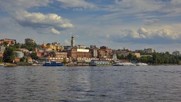 На рейде у Самары-городка. / Сидим и курим в территориальных водах, На рейде у Самары-городка.