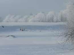 Про то, как в мороз, деревья белые шубки надели... / зима!..