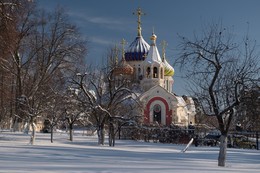 Переделкино зимнее... / Москва. Переделкино. Храм святого князя Игоря Черниговского