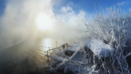 Сидел январь на лавочке... / ***