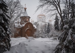 Зима в Москве / Храм Христа Спасителя