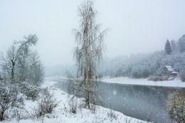 Весь день шел снег ... / Зимний этюд ...