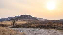 Дракон на закате / Приморский край, Хасанский район, п-ов Краббе