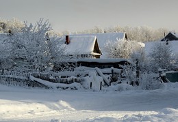 Сугробная жизнь / Зима в деревне...