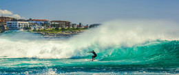 Серфинг в Австралии / Сидней пляж Марубра