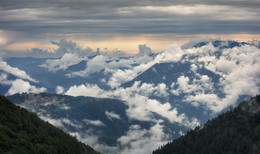 Горы и облака / Зап. Кавказ