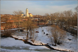 городская зарисовка / город Серпухов