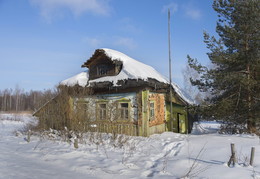 Домик на опушке / край