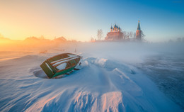 Морозное утро в Дунилово / Ивановская область, Шуйский район, с. Дунилово