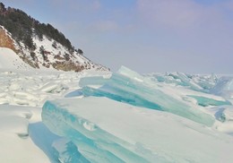 Чистейший Байкальский лёд / Чистейший Байкальский лёд из ледяных торосов