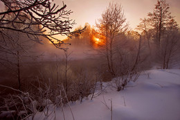 Морозное утро / Февраль, Нерехта